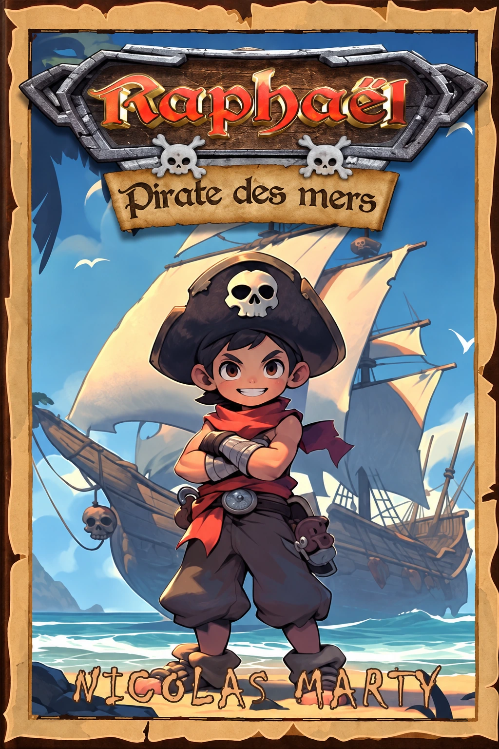 Couverture — Raphaël — Pirate des mers