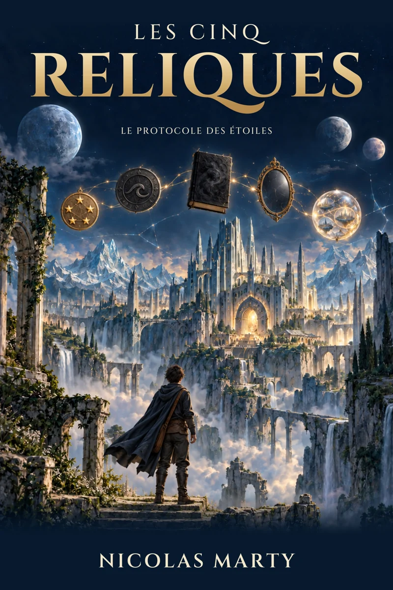 Couverture — Les Cinq Reliques